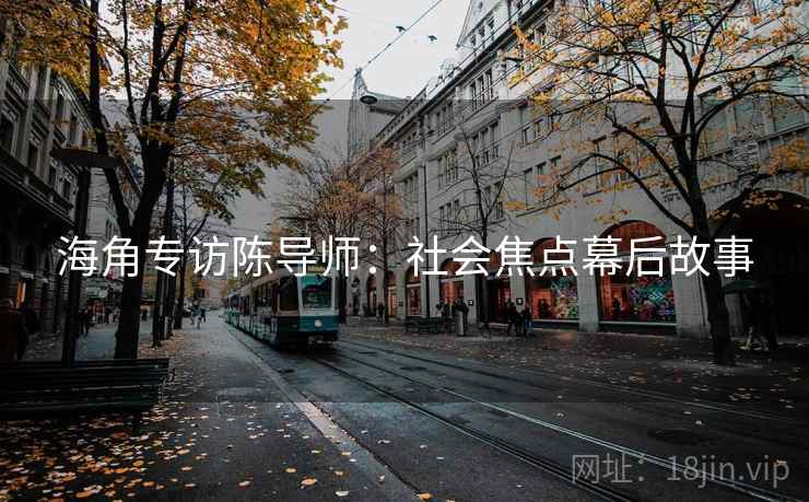 海角专访陈导师：社会焦点幕后故事